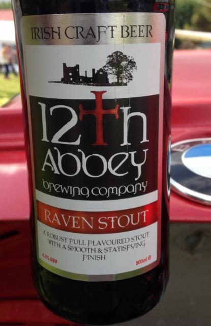Raven Stout 4.2%, 12th Abbey Brewing, Ireland