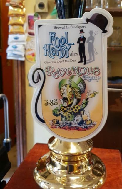 Ravenous Romp 3.8%, Fool Hardy Ales, England