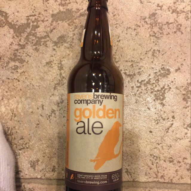 Golden Ale 4.8%, Ravens Brewing, Canada