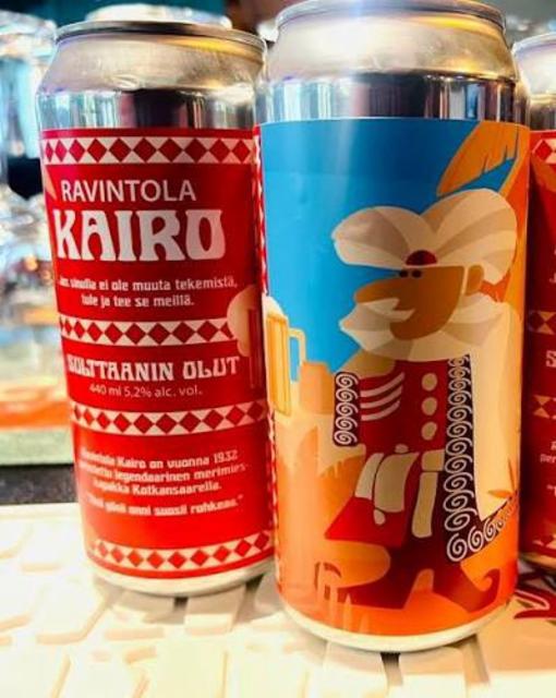 Ravintola Kairo - Sulttaanin Olut 5.2%, Masis Brewery, Finland