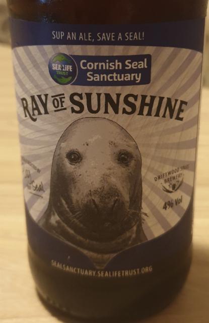 Ray of Sunshine 4.0%, Driftwood Brewery, England