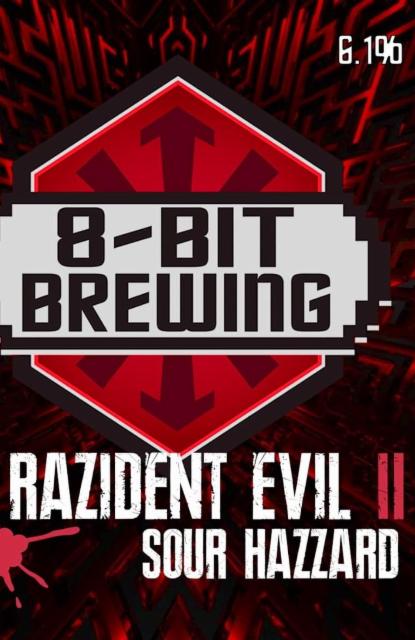 Razident Evil II Sour Hazzard 6.1%, 8-Bit Brewing, Finland