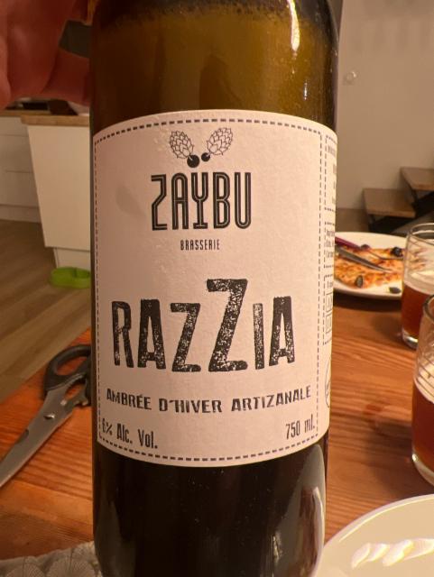 Razzia 6.0%, Brasserie Zaybu, France
