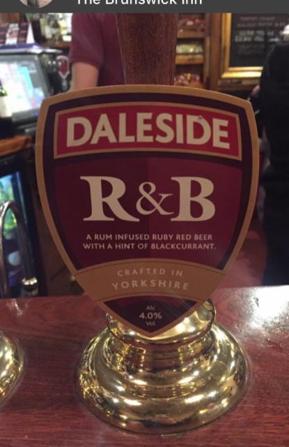 R&B 4.0%, Daleside Brewery, England