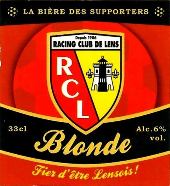 RCL Bière Des Supporters 4.7%, Brasserie Des Sources, France