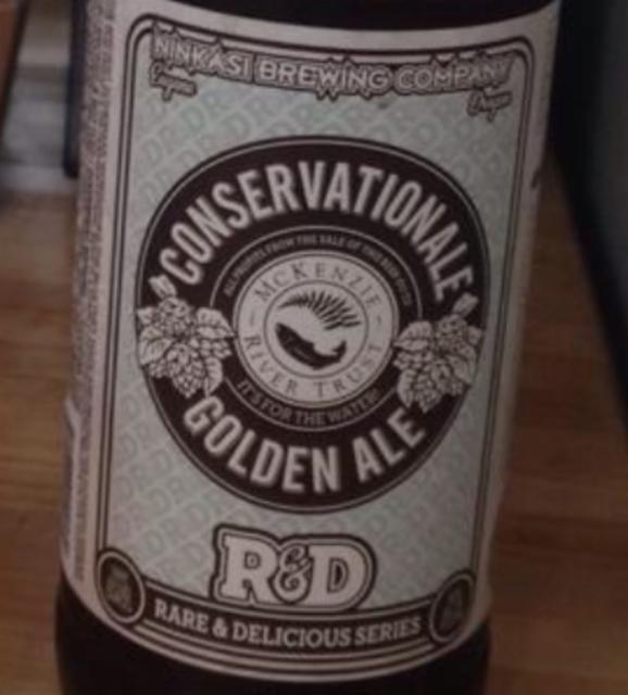 R&D Conservationale Golden Ale 4.8%, Ninkasi Brewing Company, United States