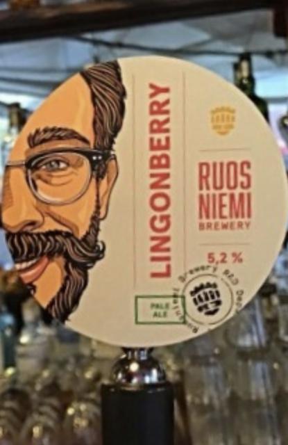 R&D Department Lingonberry Pale Ale 5.2%, Ruosniemi Brewery, Finland