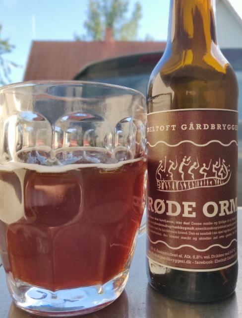 Røde Orm 6.8%, Ebeltoft Gårdbryggeri, Denmark