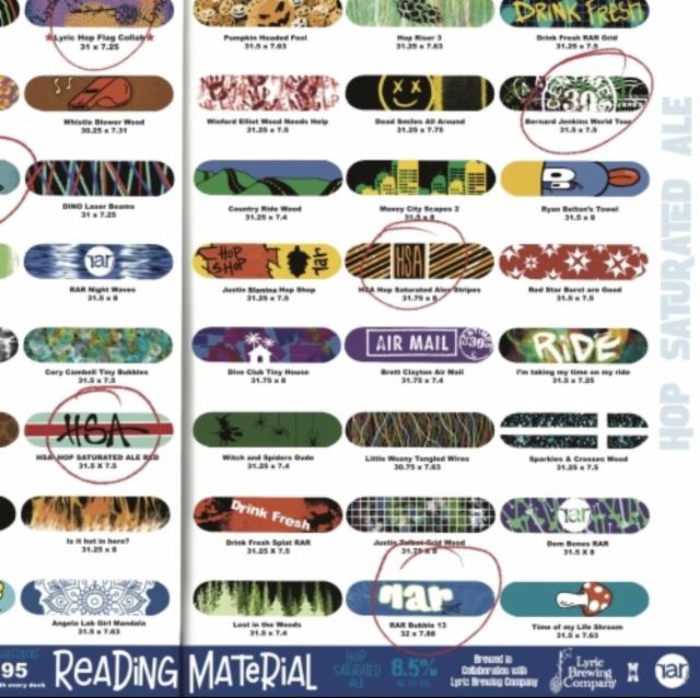 Reading Material 8.5%, RAR Brewing, United States