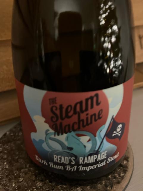 Reads Rampage, The Steam Machine Brewing Co.