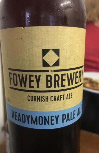 Readymoney Pale Ale 5.4%, foweybrewery.co.uk, England