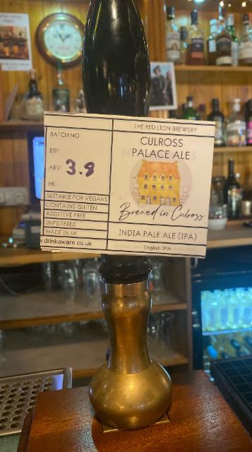 Culross Palace Ale 3.8%, The Res Lion Brewery, Scotland