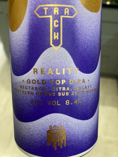 Reality 8.4%, Track Brewing Co., England