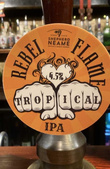 Rebel Flame 4.5%, Shepherd Neame, England
