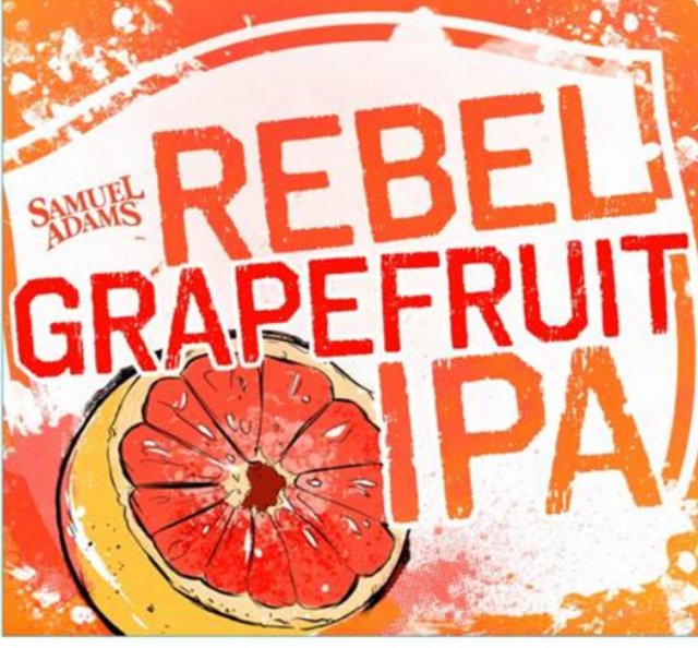 Rebel Grapefruit IPA 6.3%, Samuel Adams (Boston Beer Company), United States