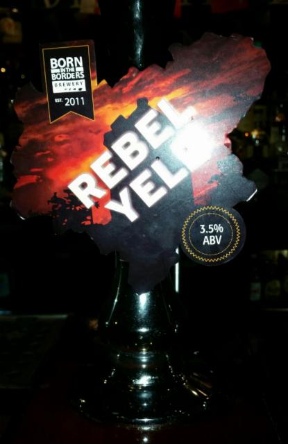 Rebel Yell 3.5%, Born in the Borders Brewery, Scotland