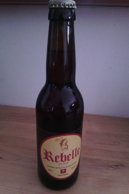 Rebelle Blonde 5.5%, Brasserie Et Cidrerie De Milly (BCM), France