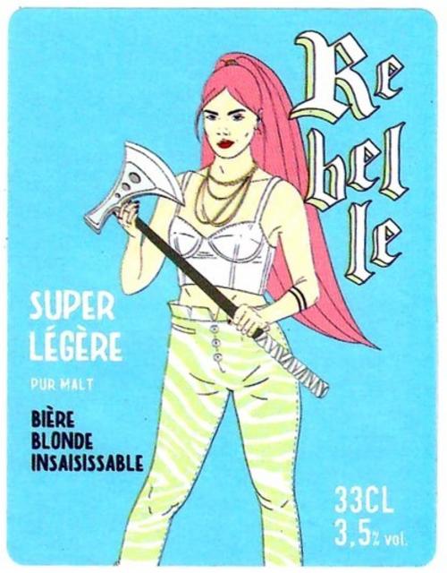 Rebelle Super Légère 3.5%, Brasserie Et Cidrerie De Milly (BCM), France