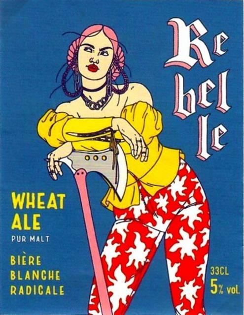 Rebelle Wheat Ale 5.0%, Brasserie Et Cidrerie De Milly (BCM), France