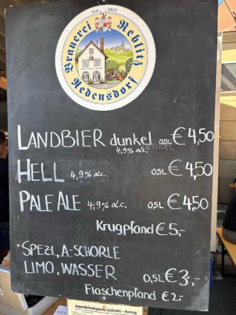 Reblitz Hell 4.9%, Reblitz Brauerei Gasthof, Germany