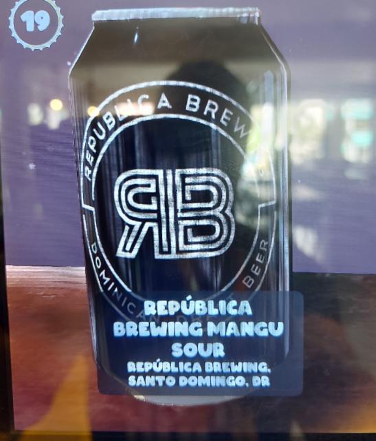 Rebuplica Mangu Sour 5.3%, Republica Brewing, Dominican Republic