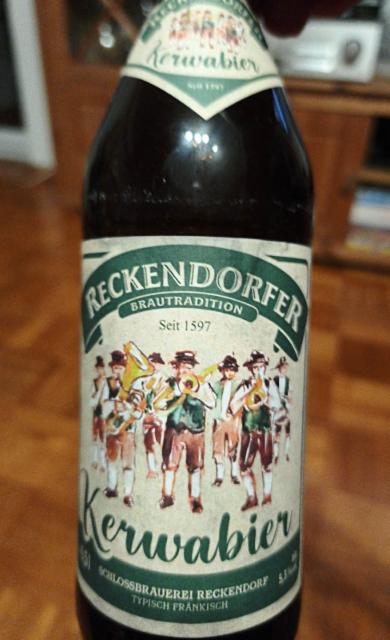 reckendorfer kerwabier 5.3%, Schlossbrauerei Reckendorf, Germany