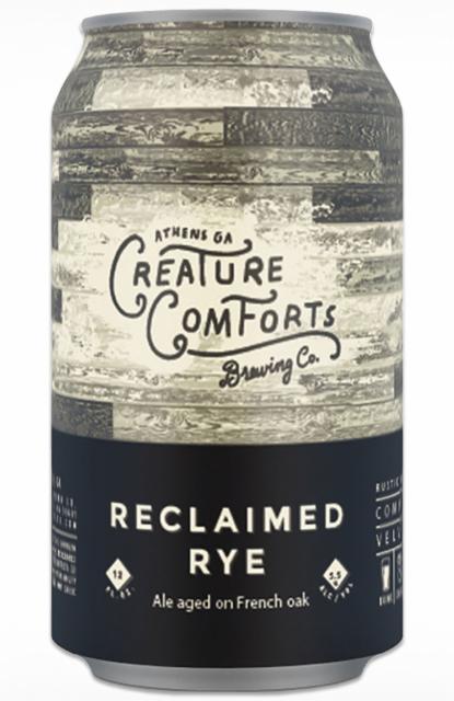 Reclaimed Rye 5.5%, Creature Comforts Brewing Company, United States