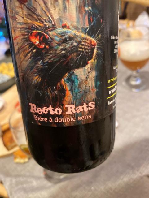 Recto rats 6.2%, Brasserie du Mori, France