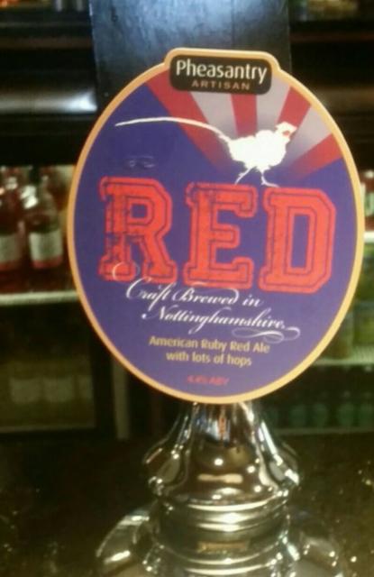 Red 4.6%, Pheasantry Brewery, England