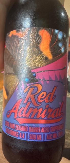 Red Admiral 11.1%, Kererū Brewing Company, New Zealand