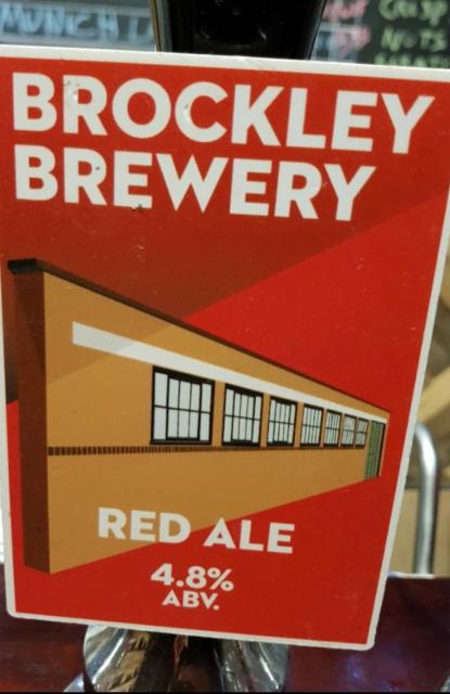 Brockley Red Ale 4.8%, Brockley Brewery, England