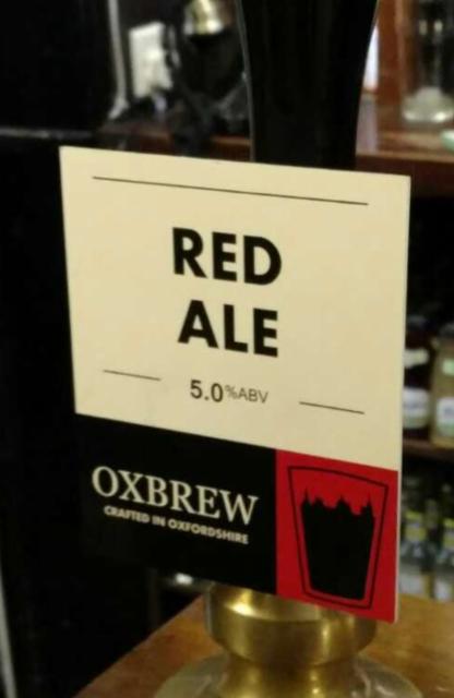 Oxbrew Red Ale 5.0%, Oxbrew, England