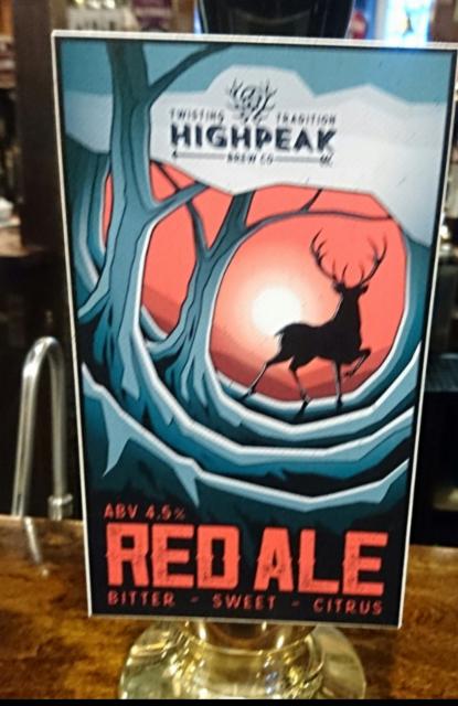 High Peak Red Ale 4.5%, High Peak Brew Co., England