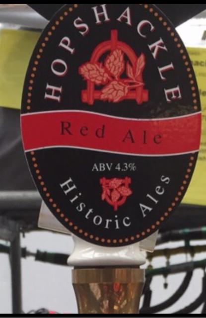 Hopshackle Red Ale 4.3%, Hopshackle Historic Ales, England