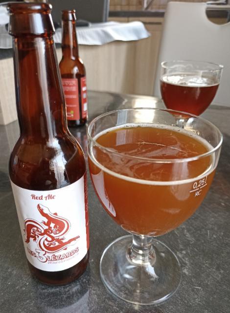 Les 3 Lézards Red Ale 5.3%, Les 3 Lézards Microbrasserie, France