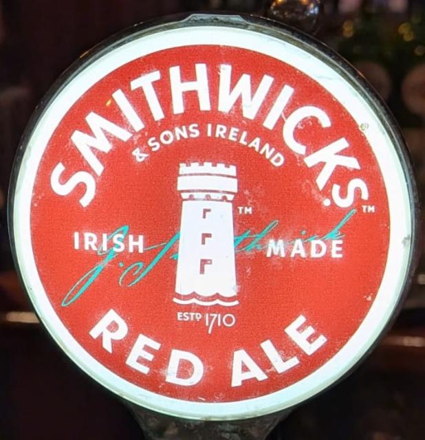 Red Ale 3.8%, Smithwicks Irish Ale, Ireland