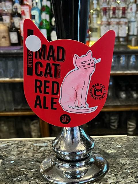 Red Ale 3.9%, Mad Cat Brewery, England