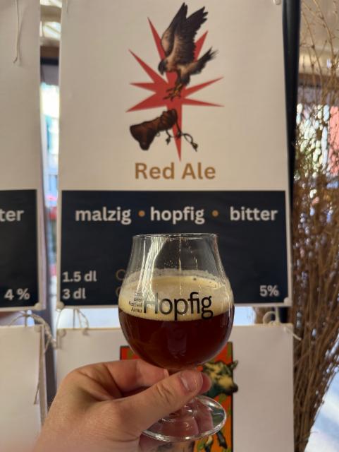 Red Ale 5.0%, Fluid Studies, Switzerland