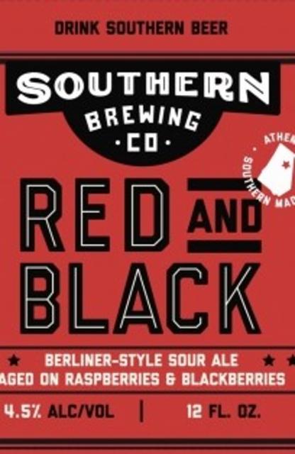 red and black 4.5%, Southern Brewing Company, United States