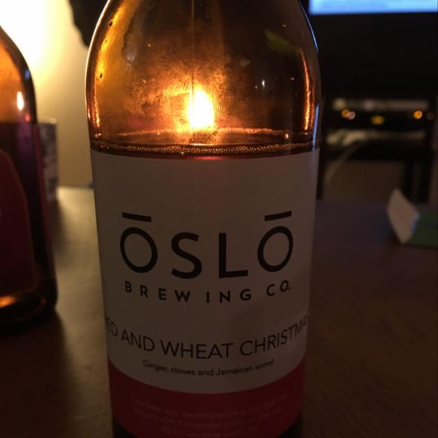 Red And Wheat Christmas 5.9%, Oslo Brewing Company, Norway