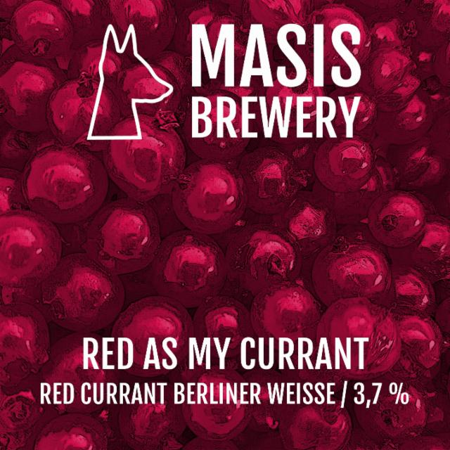 Red as My Currant 3.7%, Masis Brewery, Finland