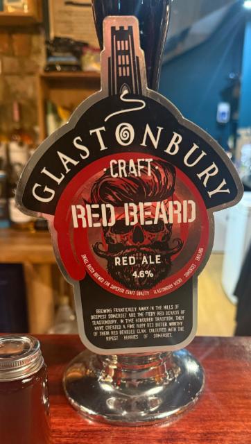 Red Beard 4.6%, Glastonbury Brewing Co., United Kingdom