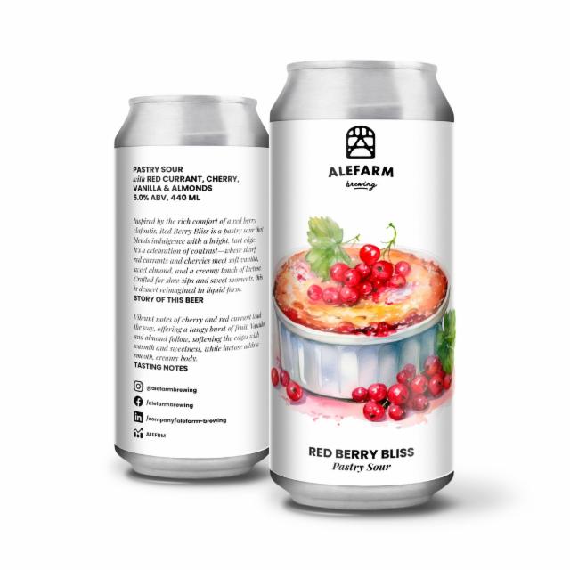 Red Berry Bliss 5.0%, Alefarm Brewing, Denmark