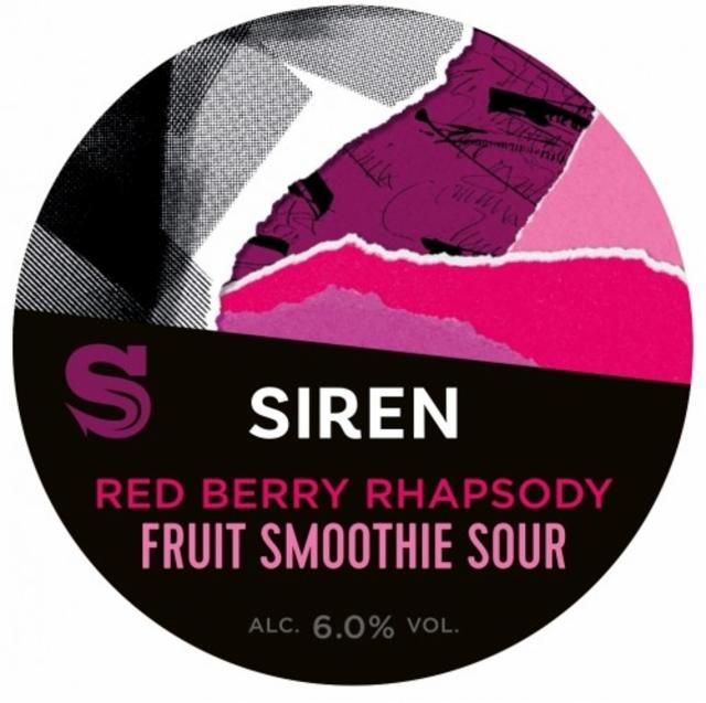 Red Berry Rhapsody 6.0%, Siren Craft Brew, England