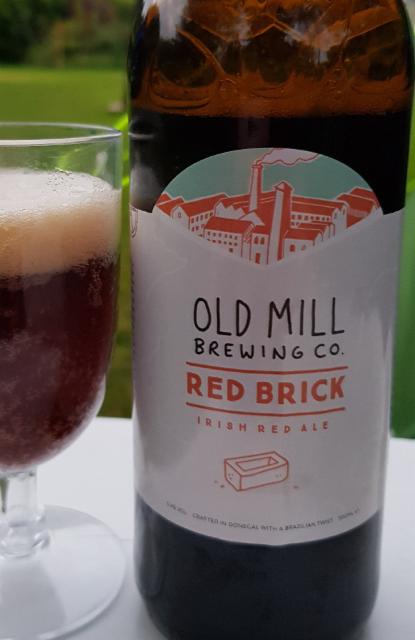 Red Brick Red Ale 5.4%, Old Mill Brewing co. Donegal convoy, Ireland