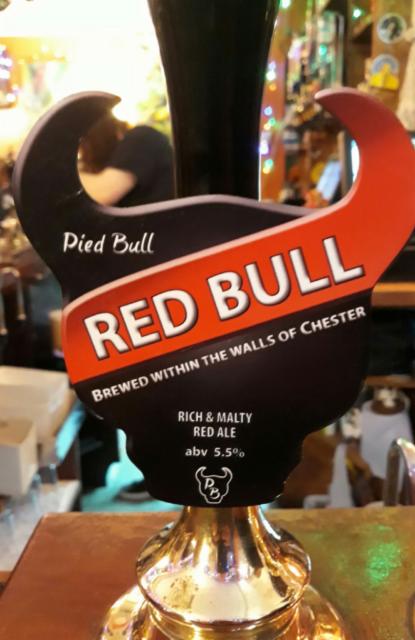 Red Bull 5.5%, Pied Bull, England