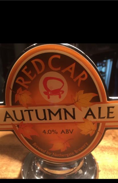 Red Car Autumn Ale 4.0%, Nethergate Brewery, England