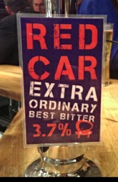 Red Car Extraordinary Best Bitter 3.7%, Nethergate Brewery, England