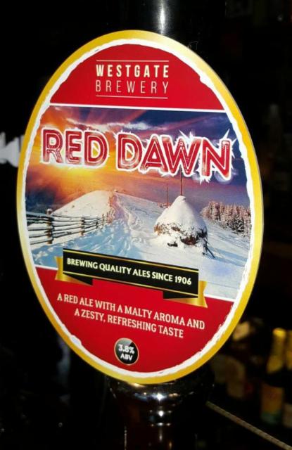 Red Dawn 3.8%, Westgate Brewery, England