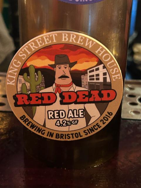 Red Dead 4.2%, King Street Brew House, England